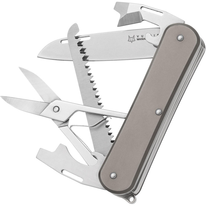 Многофункциональный нож FOX KNIVES VULPIS MULTIPURPOSE-5 FX-VP130-SF5 TI FFX-VP130-SF5 TI